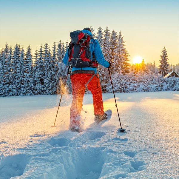 Winterwandern in den österreichischen Alpen